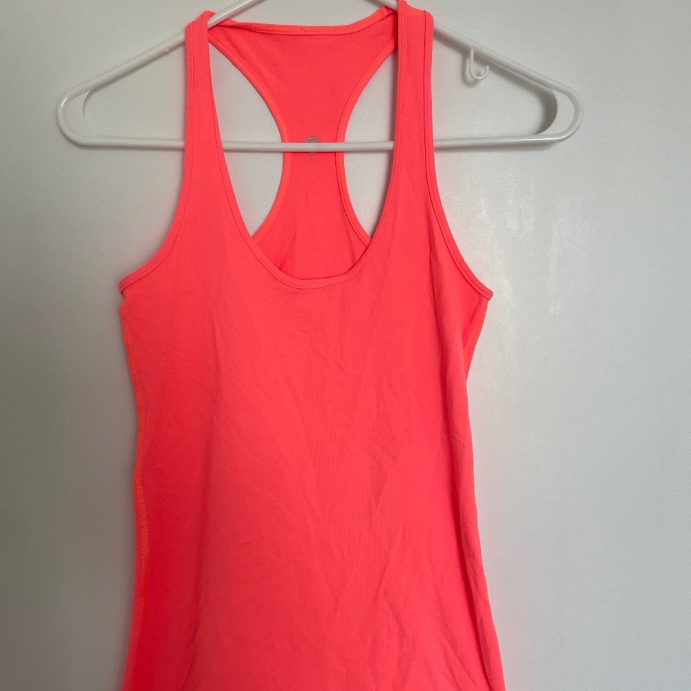 Lululemon tank - coral